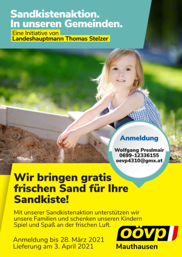 Sandkistenaktion 2021 Sandkistenaktion 2021
